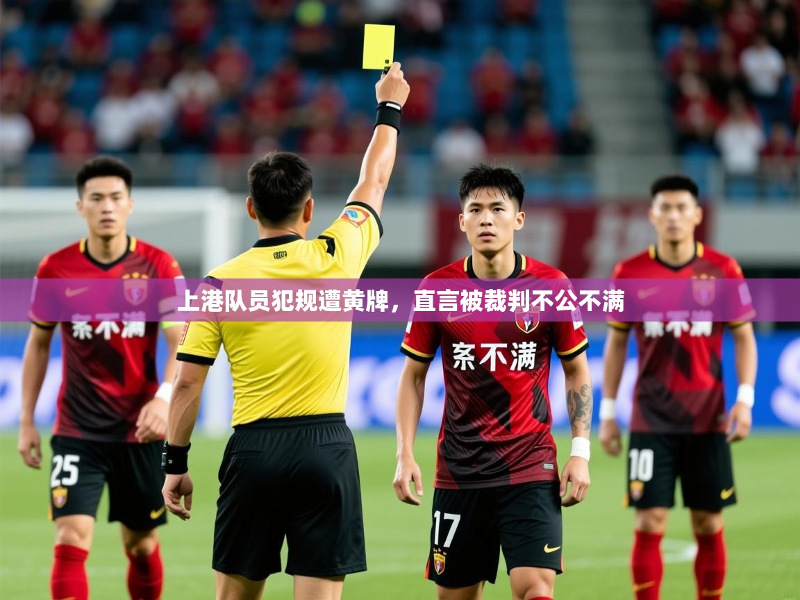 2025九游娱乐官网入口官方上港队员犯规遭黄牌,直言被裁判不公不满 第3张