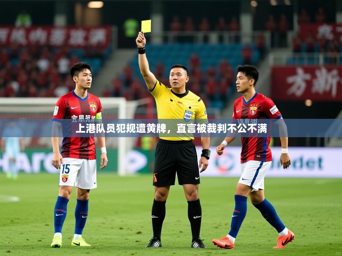 2025九游娱乐官网入口官方上港队员犯规遭黄牌,直言被裁判不公不满 第4张