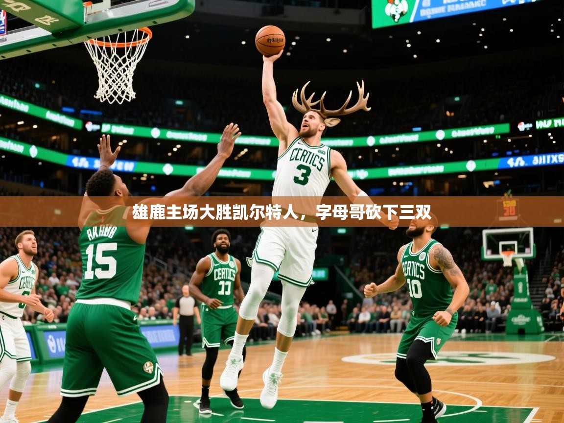 2025九游app官网入口雄鹿主场大胜凯尔特人，字母哥砍下三双  第1张