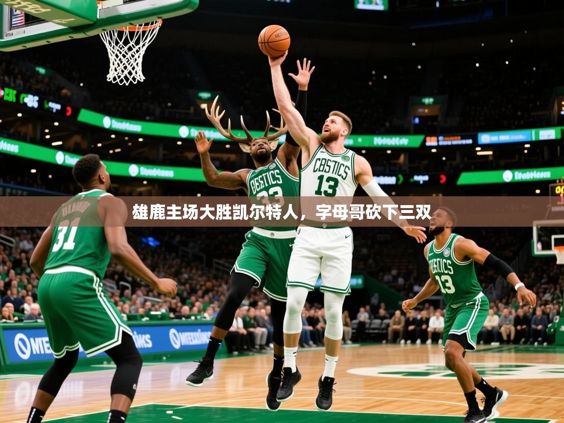 2025九游app官网入口雄鹿主场大胜凯尔特人，字母哥砍下三双  第4张