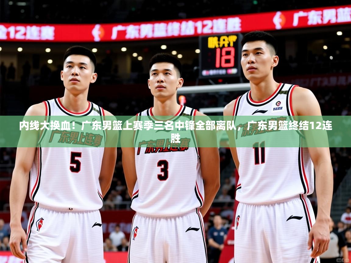 2025久游娱乐app下载内线大换血！广东男篮上赛季三名中锋全部离队，广东男篮终结12连胜  第1张