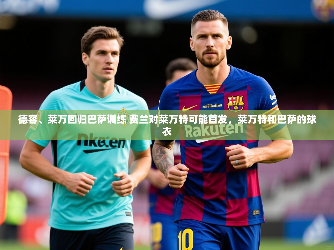 2025九游娱乐平台德容、莱万回归巴萨训练 费兰对莱万特可能首发,莱万特和巴萨的球衣 第4张