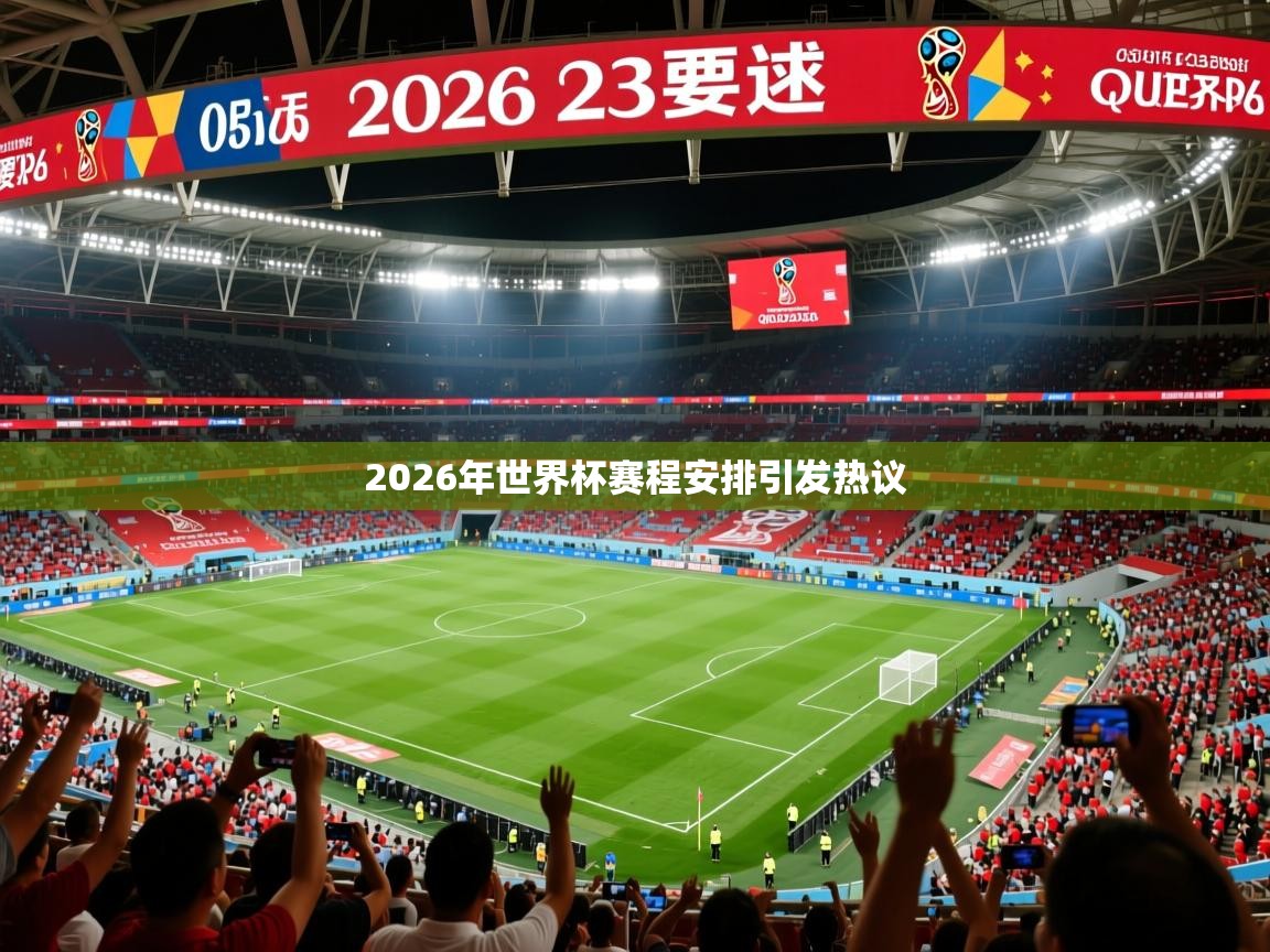 2026九游娱乐官方网页版2026年世界杯赛程安排引发热议 第2张
