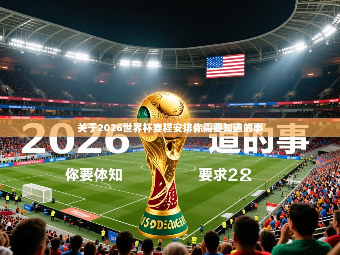 2026九游娱乐网页登录关于2026世界杯赛程安排你需要知道的事  第4张
