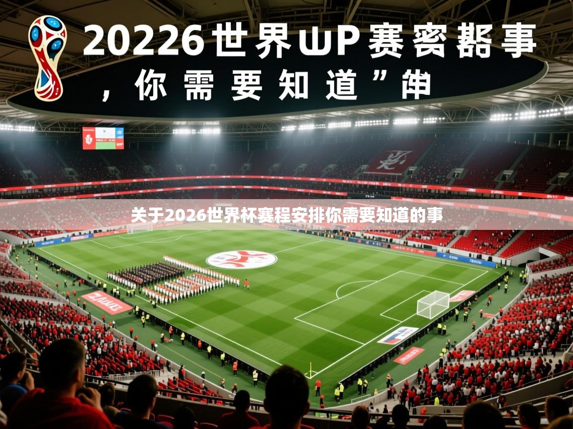 2026九游娱乐网页登录关于2026世界杯赛程安排你需要知道的事  第2张